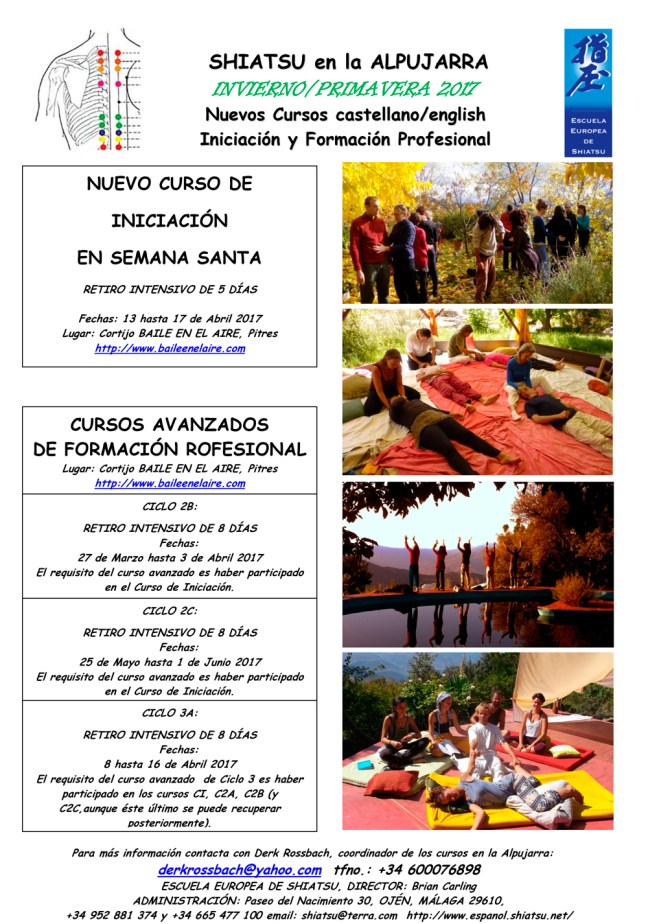 shiatsu semana santa 2017